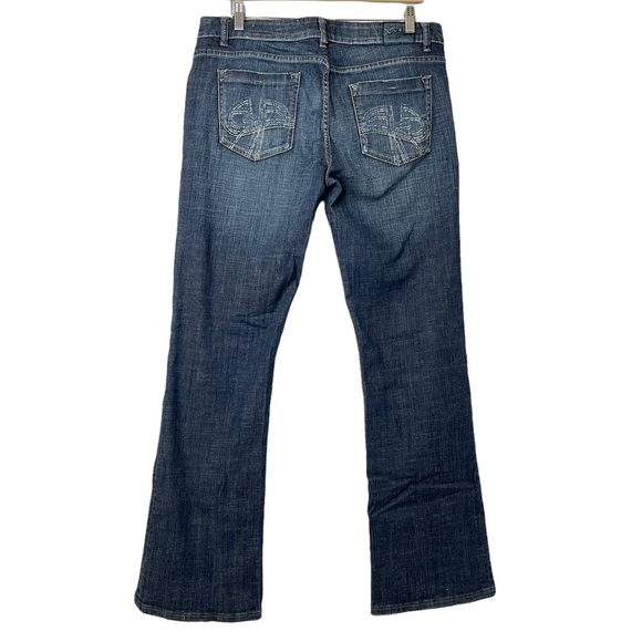C7P Chip & Pepper Womens Jeans Size 35 Bootcut Low rise Lot Of  2 Western - Picture 3 of 13